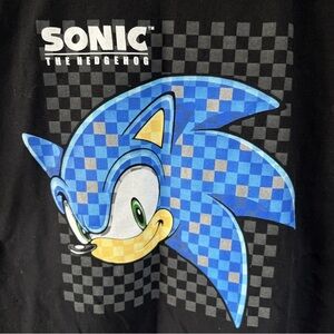 Sonic the Hedgehog Black T-Shirt